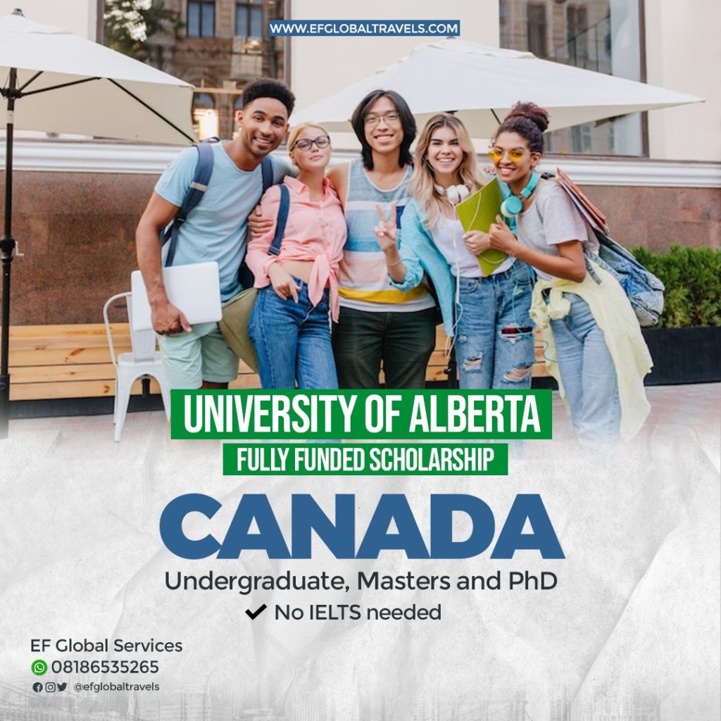 EF Global Travels Alberta Scholarship Poster - efglobaltravels.com